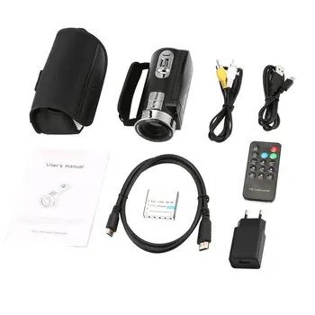 

Camera Camcorder Remote Control Infrared Night Vision Handy Camera HD 1080P 24MP 16X Digital Zoom Video Camera with Microphone