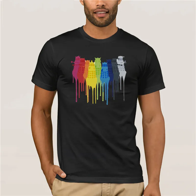 

2020 Fashion T shirtest Hand Painted Dalek Eeveelutions and My Little Printed Wo FunnyMen Tshirt