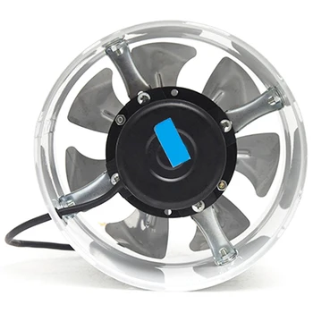 

8 Inch Duct Fan Air Ventilator Metal Pipe Ventilation 200V Exhaust Fan Mini Extractor Bathroom Fan Wall Fan