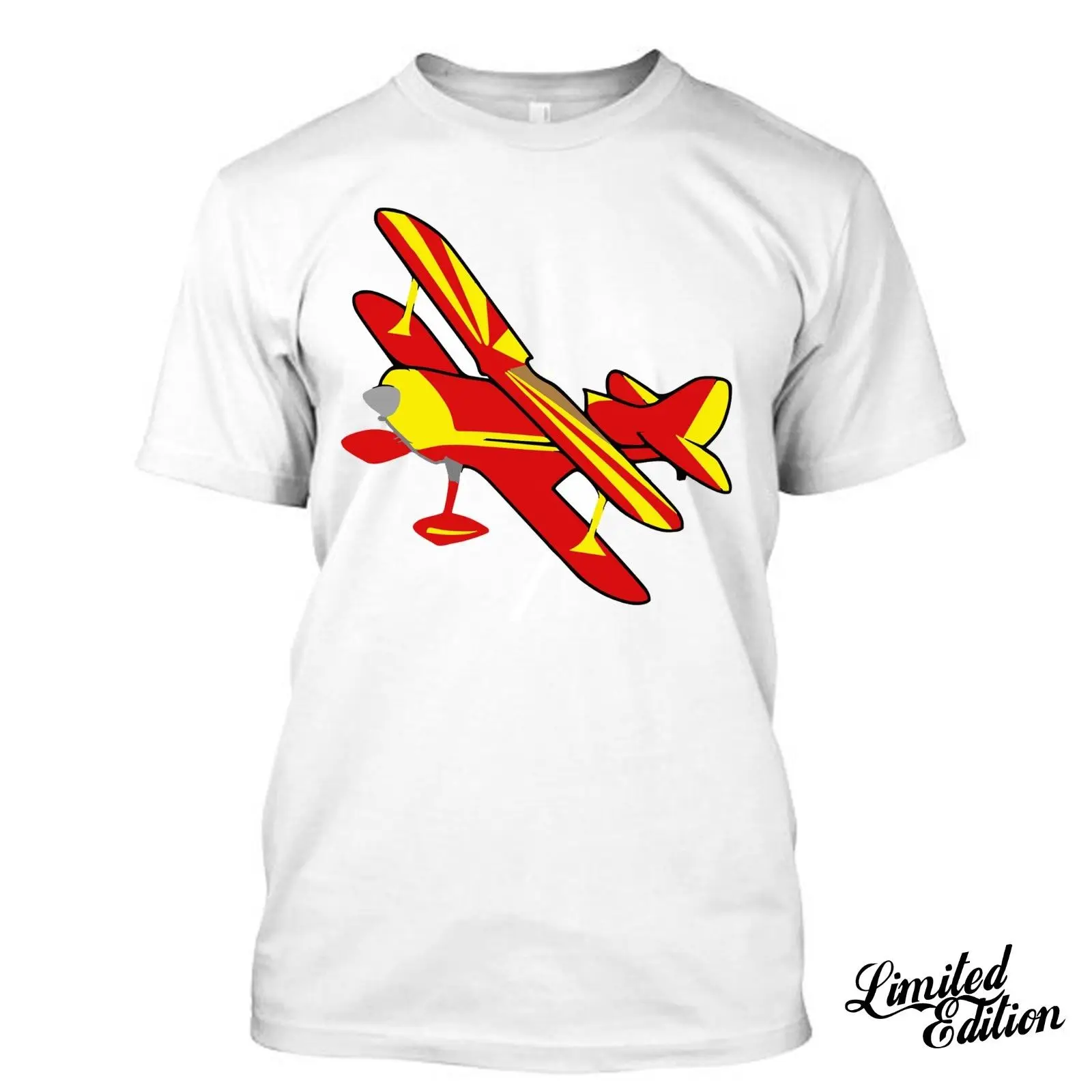 New Brand-Clothing T Shirts BIPLANE I Love Airplanes Pilot Funny Shirt Tees Summer Fashion |