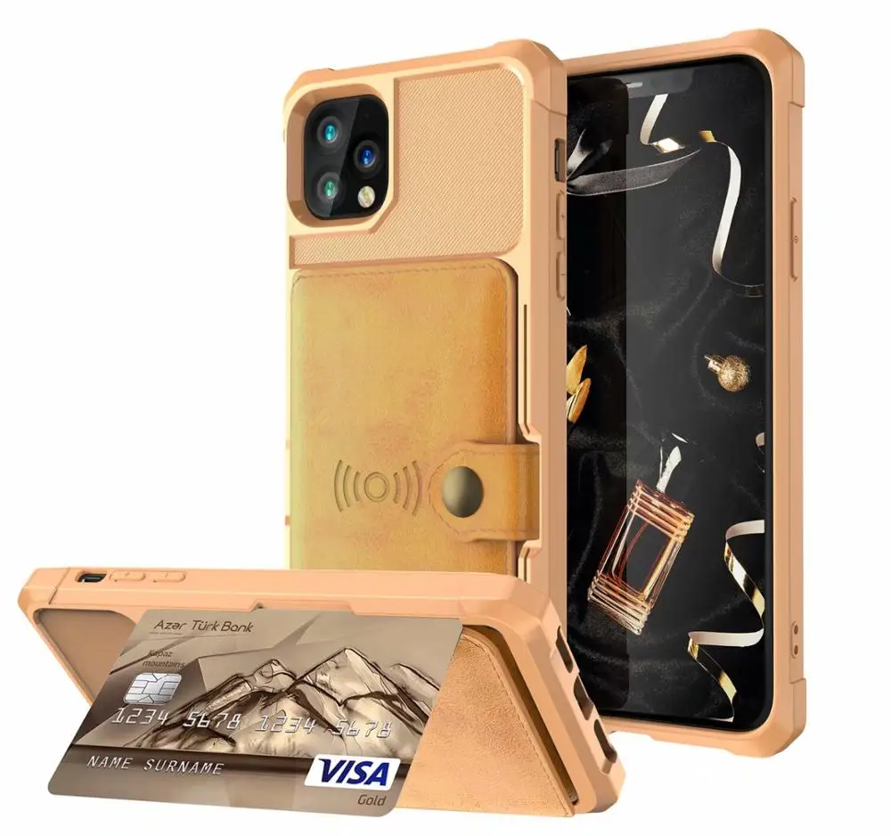 Кожаный флип-чехол для iphone 11 pro max 7 8 plus s10 9 | Мобильные телефоны и аксессуары