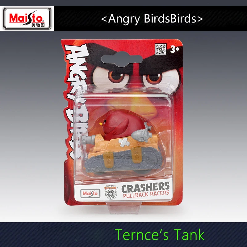 Maisto Angry Birds 2 классический фильм игра тематическая серия abs-игрушка автомобильный прицеп модели игрушечных автомобилей для детей подарки коллекция