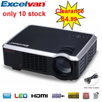 

LED33 2600Lumens Projector Home theater Support 1080P LED HD Home Cinema Theater With AV/VGA/HDMI/USB Input