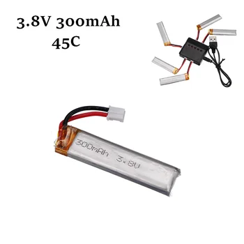 

3.8V 300mAh Lipo Battery PH2.0 Plug Connecor for US65 UK65 QX65 for Happymodel Mobula7 Drone FPV Part toy part battery