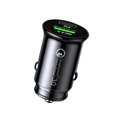 Fast Charger Mini USB Car Charger For Mobile Phone Tablet GPS Car-Charger Dual USB Car Phone Charger Adapter in Car