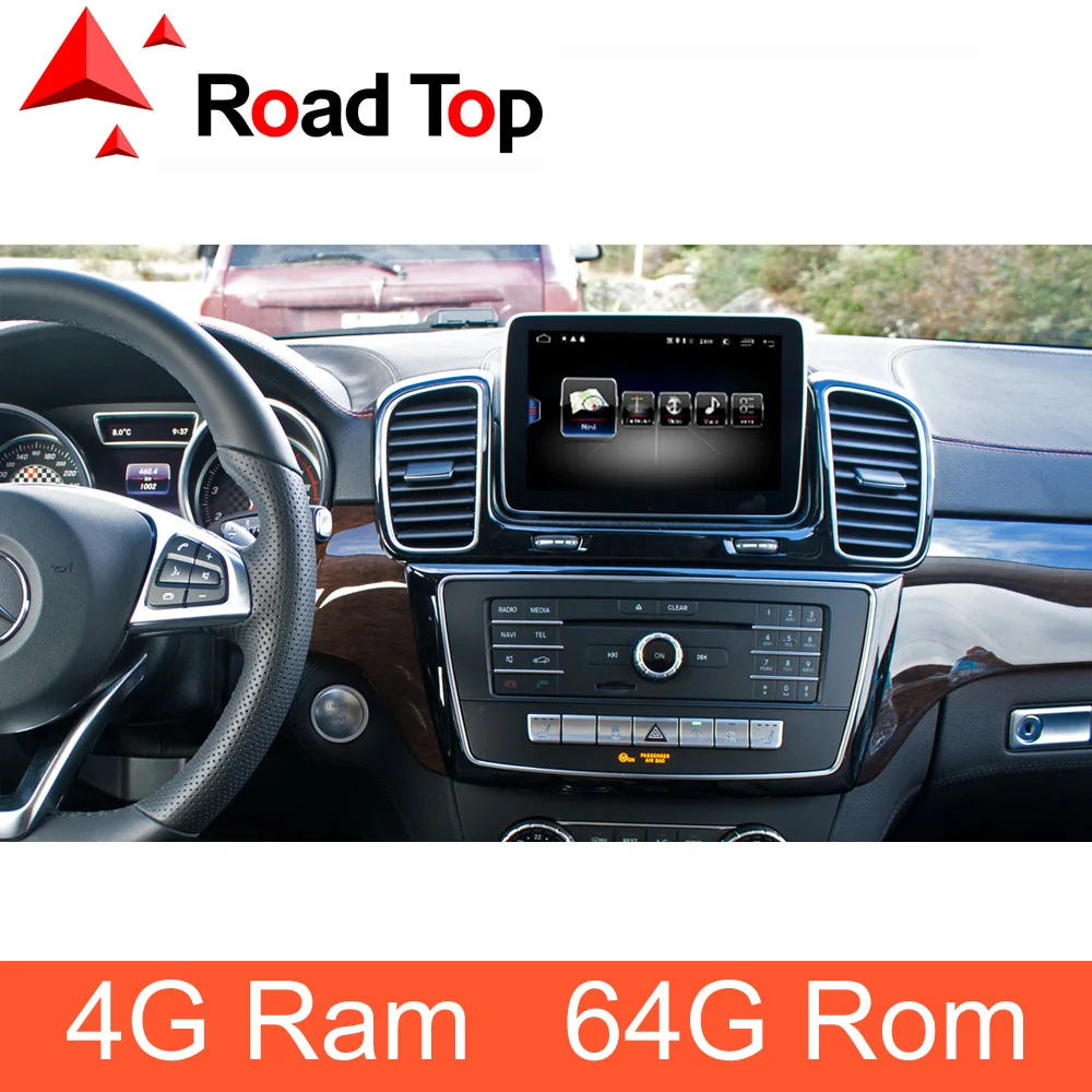 

4G Ram Android 8.4" Display with GPS Navigation Bluetooth Radio Function for Mercedes Benz ML GL X166 W166 Head Unit Screen