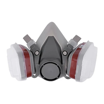 

Particulate Half Facepiece Filter Anti-Dust Painting Spray Respirator Gas Mask Spray Paint Decoration Polished Formaldehyde Mask