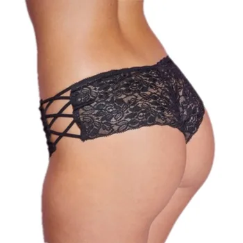 

Wavavio 2019 New Lace Panties Women's Briefs Underwear Sexy Soft Plus Size Erotic Panties Hollow Out Lingerie Low Waist Female