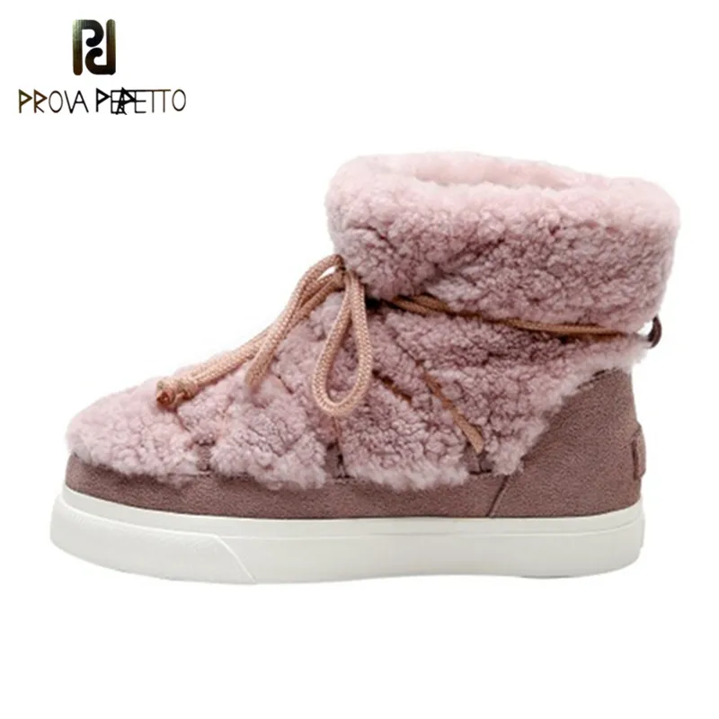 Cena Słodkie kobiety wełniane krowy botki zamszowe damskie duże rozmiary śniegowe buty taniec obuwie kobieta najnowsze mieszkania buty na platformie