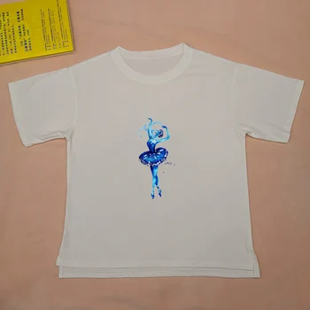 

2020 spring summer new women's cotton tshirt women loose Korean cute Girl printing short-sleeved t-shirt women