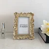 Vintage Leaf Feather Photo Frame Picture Display Golden Picture Stand Room Party Accessories ► Photo 3/5