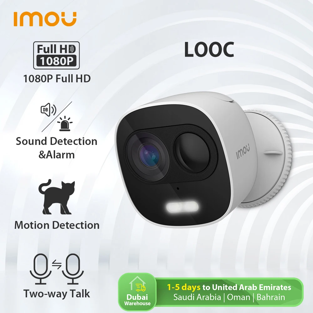 Dahua imou LOOC 1080P IP65 Waterproof IP Camera Wifi Camera  Home Security  Surveillance Smart home Wifi CCTV Camera Outdoor