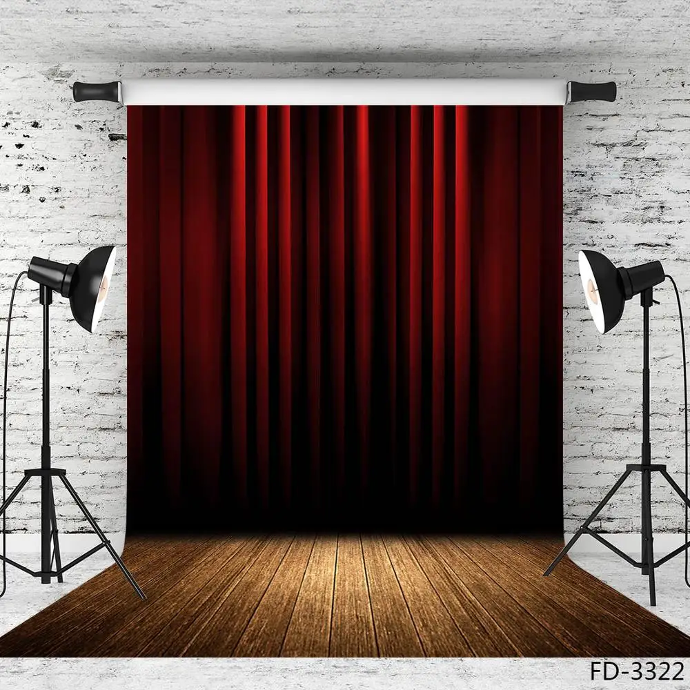 SZZWY Chinese Style Photo Backdrops Stage Vinyl Photography Background Wooden Floor 7x5FT QX102