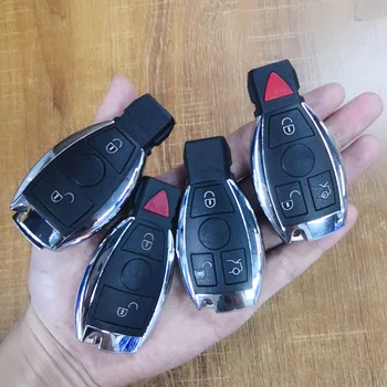 

Keyecu 2 3 4 Buttons Intelligent Smart Remote Key 315/433MHz Car Auto For Mercedes Benz 2000+ NEC BGA Type Remote Key Fob For MB