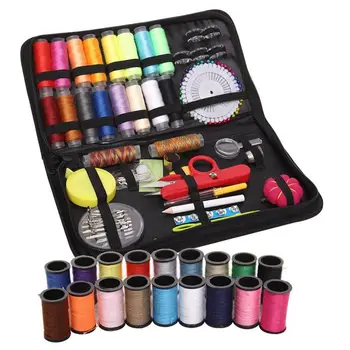 

New Sewing Kit 138 Pieces for Premium Sewing Supplies, Sewing Needles, Assorted Color Threads, Scissor, Measure Tape Ect, Suit f