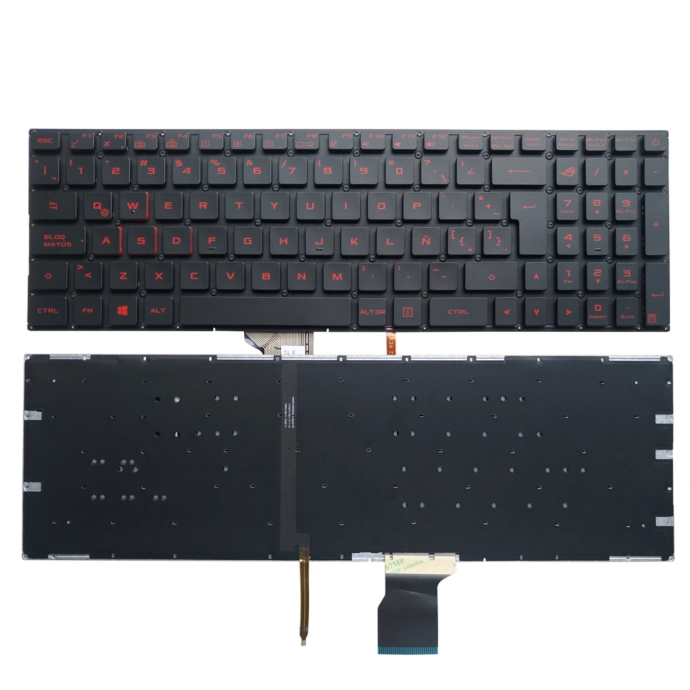 Быстрая доставка клавиатура для ноутбука OVY LA SK TR Asus GL702 GL702VT GL702VM подсветка