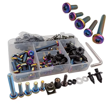 

For Suzuki GSXR1100 GSXR400 GSXS1000 VS800 Motorcycle accessories Fairing Screws Bolts Kit Inner Hexagon Motorbike Mount