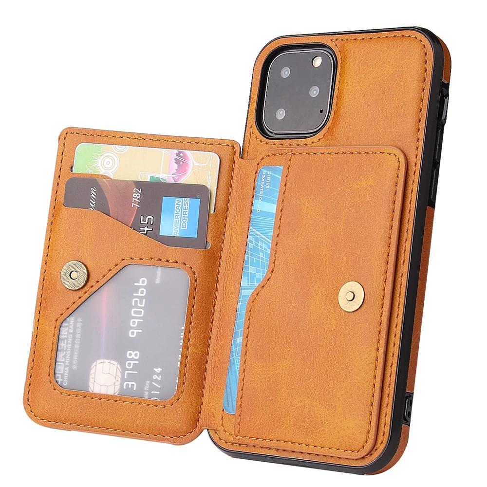 iphone 13 pro max cover Luxury Car Magnet Wallet Leather Case For iPhone 13 12 11 Pro 6 7 8 Plus X Xr XS Max Mini Cover Card Slots Stand Holder iphone 13 pro max wallet case