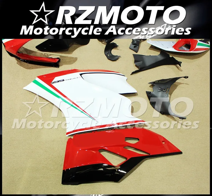Мотоциклетный обтекатель abs подходит для DUCATI 899 1199 2012- корпусные детали прессформы Магазин № 0438