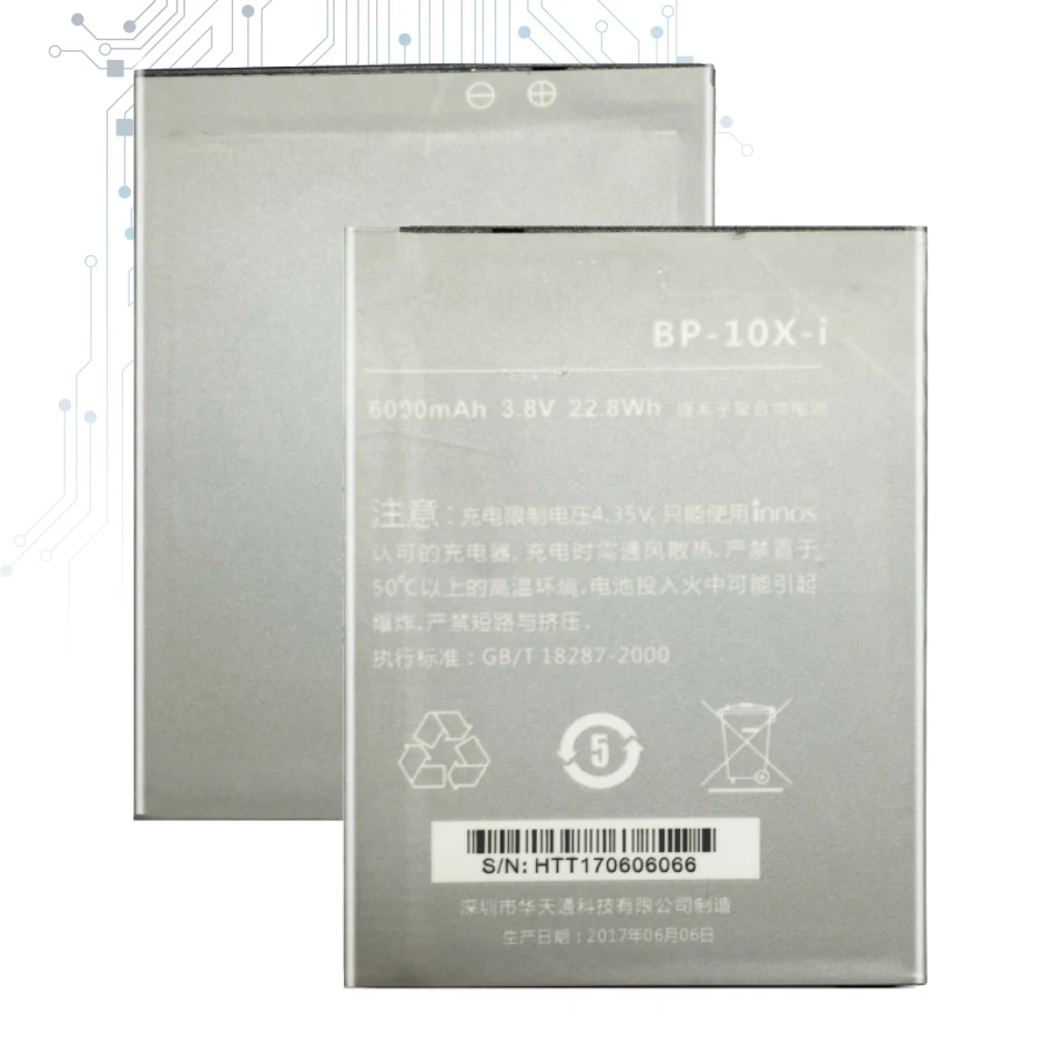 Аккумулятор для Innos BP-10X-i 6000 мАч для Highscreen Boost 2 II SE/Innos D10 D10C D10F D10CF Bateria+ номер отслеживания