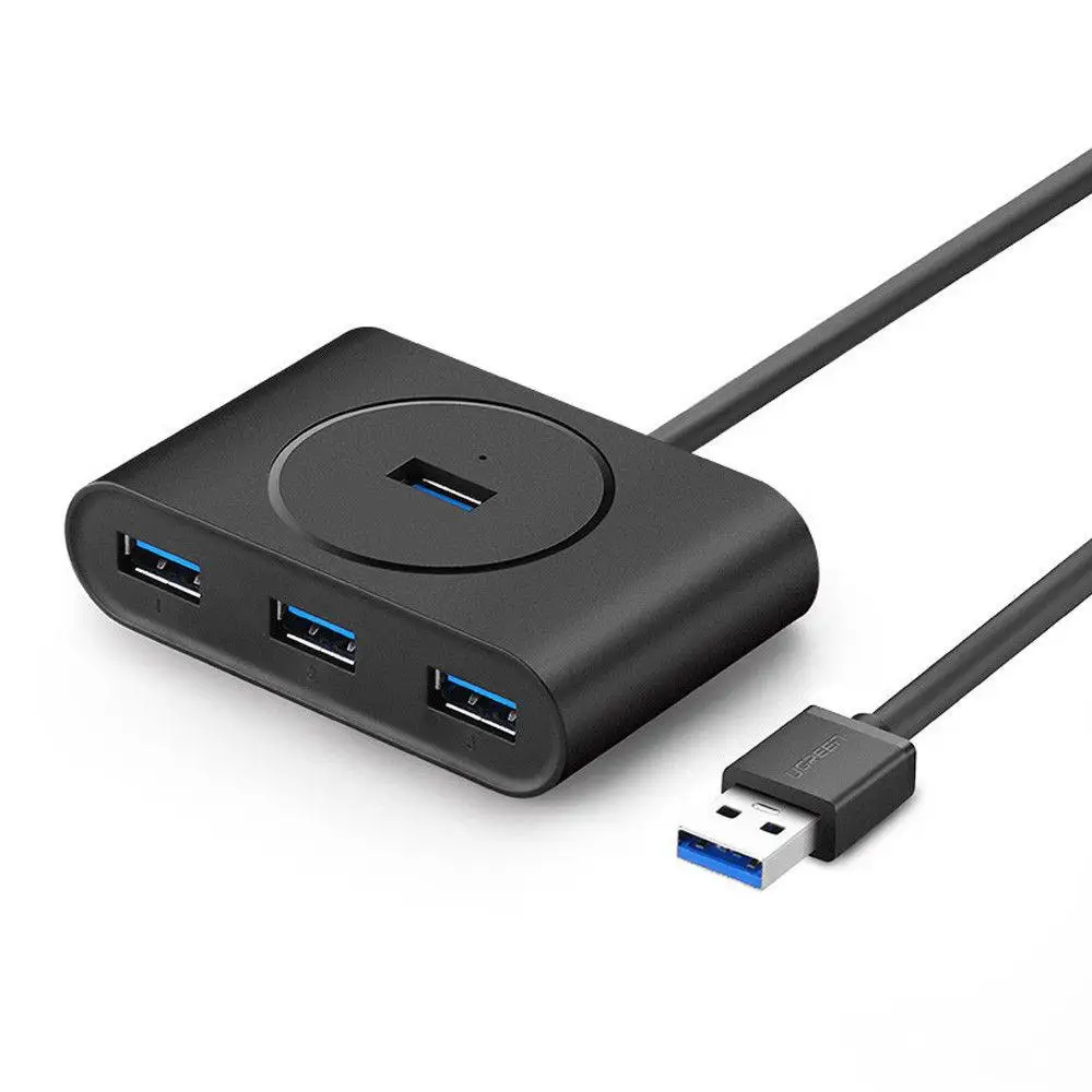 4 порта USB 3,0 концентратор разветвитель для Macbook ноутбука ПК компьютера HDD