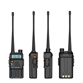 

Walkie Talkie 2pcs Baofeng UV-5R Professional CB Radio Station Baofeng Transceiver 5W VHF UHF Portable UV 5R Hunting Ham Radio