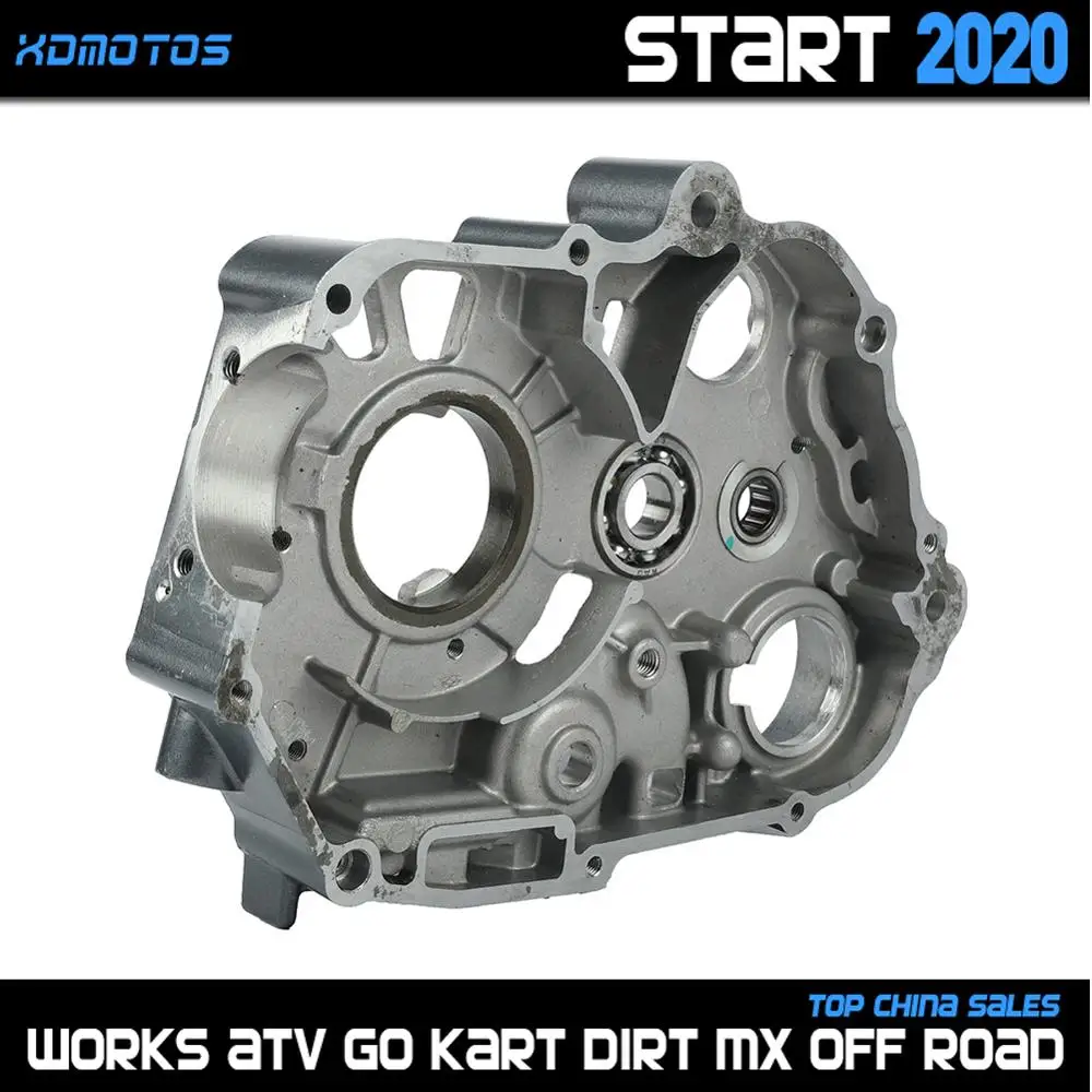 Motorcycle CrankCase Right Side Crank Case For lifan 150 150cc Horizontal Kick Starter Engines Dirt Pit Bikes Parts
