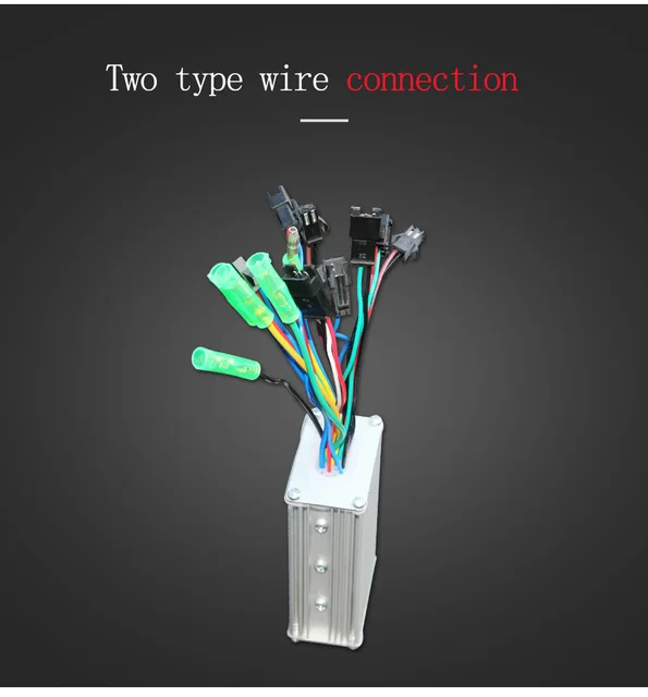 電動自転車用ブラシレスモーターコントローラー,led dc48v/36v
