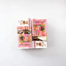Random 90pcs/set Paper Ghost Money Ancestor Money Heaven Hell Bank Notes Chinese Yuan Paper Money Honoring Ancestors 150*75mm paper money