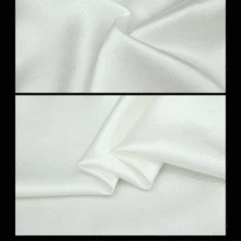 50 см* 150 см импортная Белая Яркая шелковая атласная тканевая драпировка платье рубашка платье тканая ткань шармёз(тонкий атлас) другая ткань