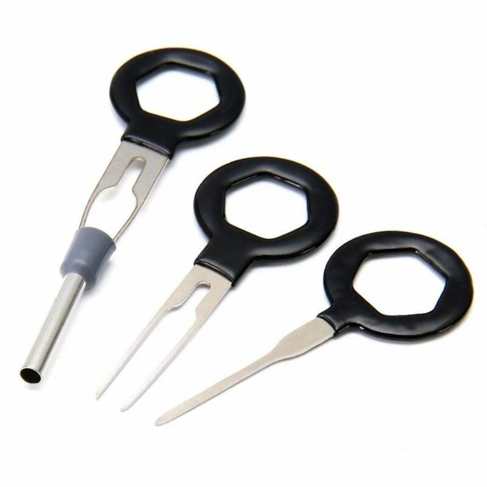 Car Terminal Removal Tool Electrical Wiring Crimp Connector Pin Extractor Kit 11pcs Car Electrico Repair Hand Tools terminal removal kit car terminal extractor car repair tool terminal removal tool car terminal puller electrical connector pin removal kit