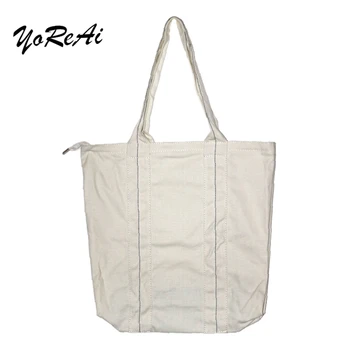 

YoReAi Large-capacity Handbag Ladies Solid Color Canvas Bags Fashion Shopping Shoulder Bag Classic Style Tote Woman's Handbags