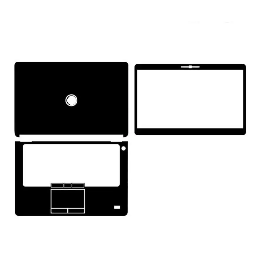 Kh Laptop Sticker Skin Decals Cover Protector Guard Per Dell Latitude E7450