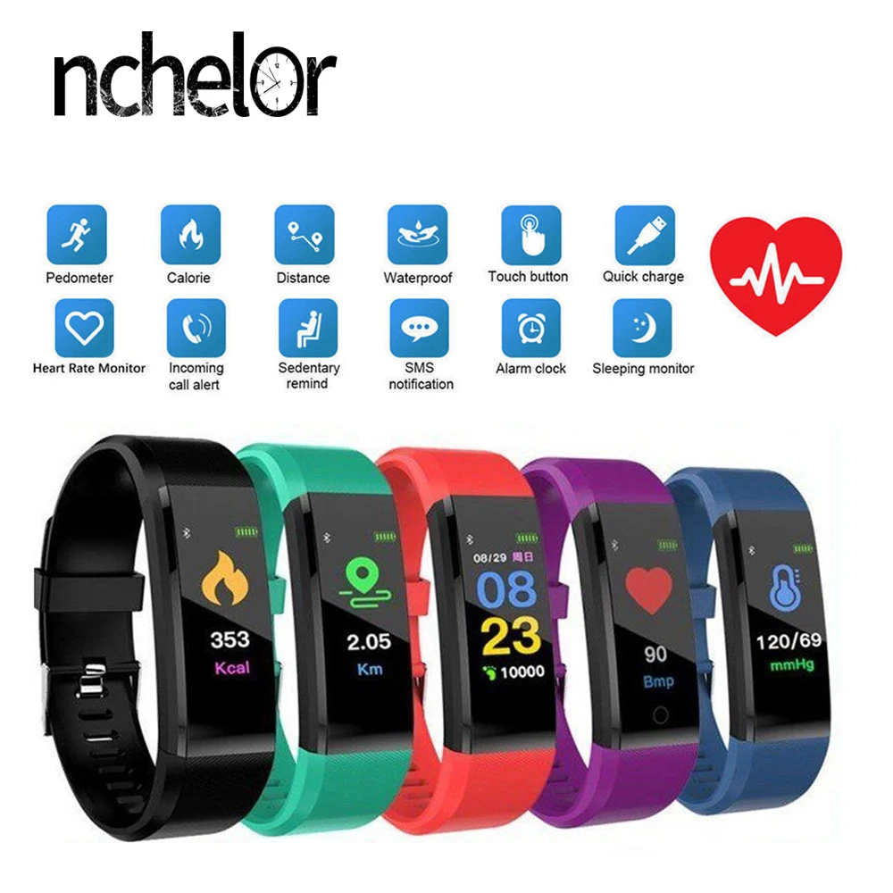 

New Color Screen Digital Female Watch Anti-Lost Bluetooth Link Fitness Tracker Remote Control Phone Camera Smart Wearable Device