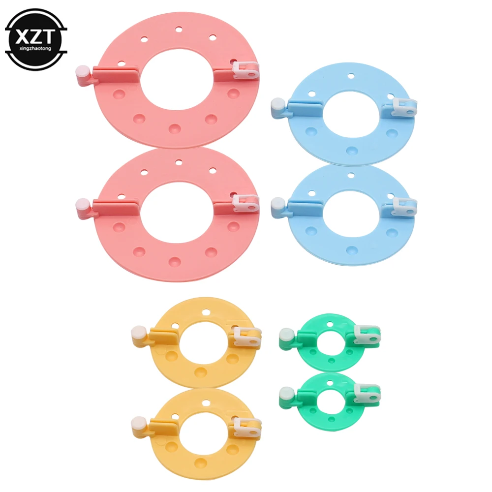 Knitting Supplies Knitting Material 8 Pcs/set Pompom Maker Kit Knitting Crafts Different Sizes Plush Ball Making Tool