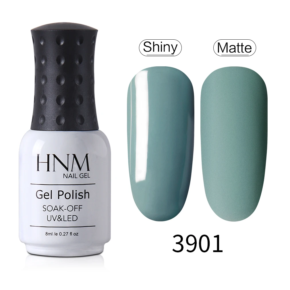 HNM новейший ванильный Серый Цвет УФ-гель для ногтей растворимый лак для ногтей эмаль Полупостоянный штамповочный матовый TopGellak - Цвет: Dark Grey