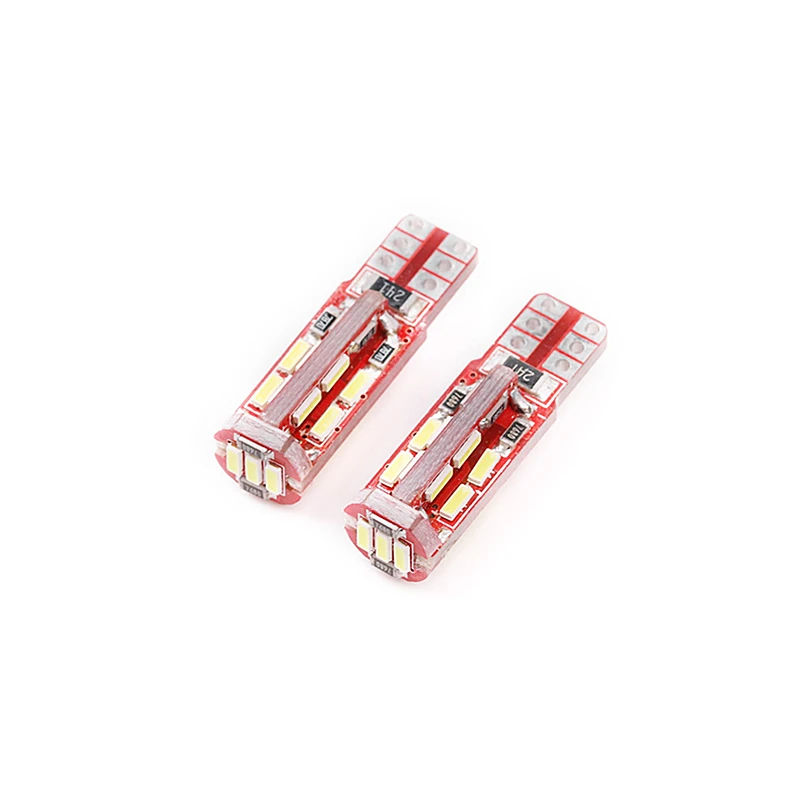 100 шт. T10 W5w Canbus автомобильный купольный свет Внутренняя Лампа 194 501 Led 4014 SMD нет ошибок инструмент лампы Лампа 12 В