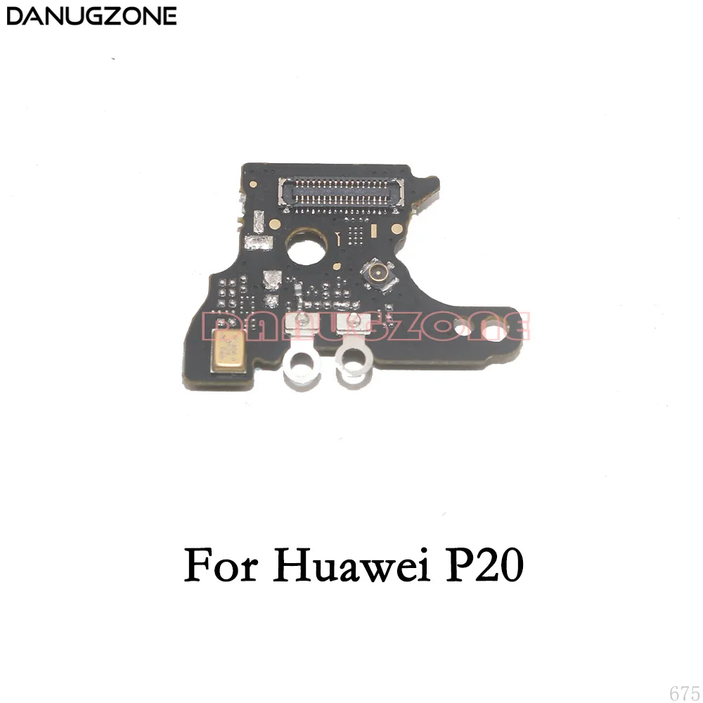 10 шт./лот для huawei P20/P20 Pro микрофонный модуль Плата антенна подключение Сигнальная плата микрофон гибкий кабель