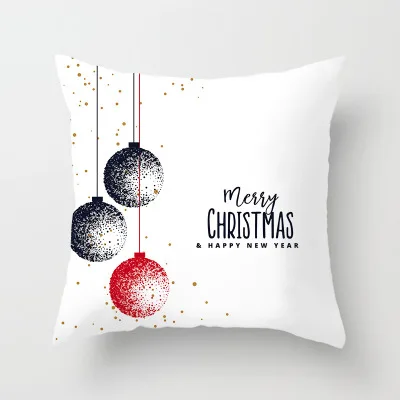 drd210-22 ZENGIA Xmas чехол для подушки Merry Christmas santa claus ёлки домашний декоративный чехол на подушки скандинавские подарки Совы Almofadas cojines - Цвет: drd210-22