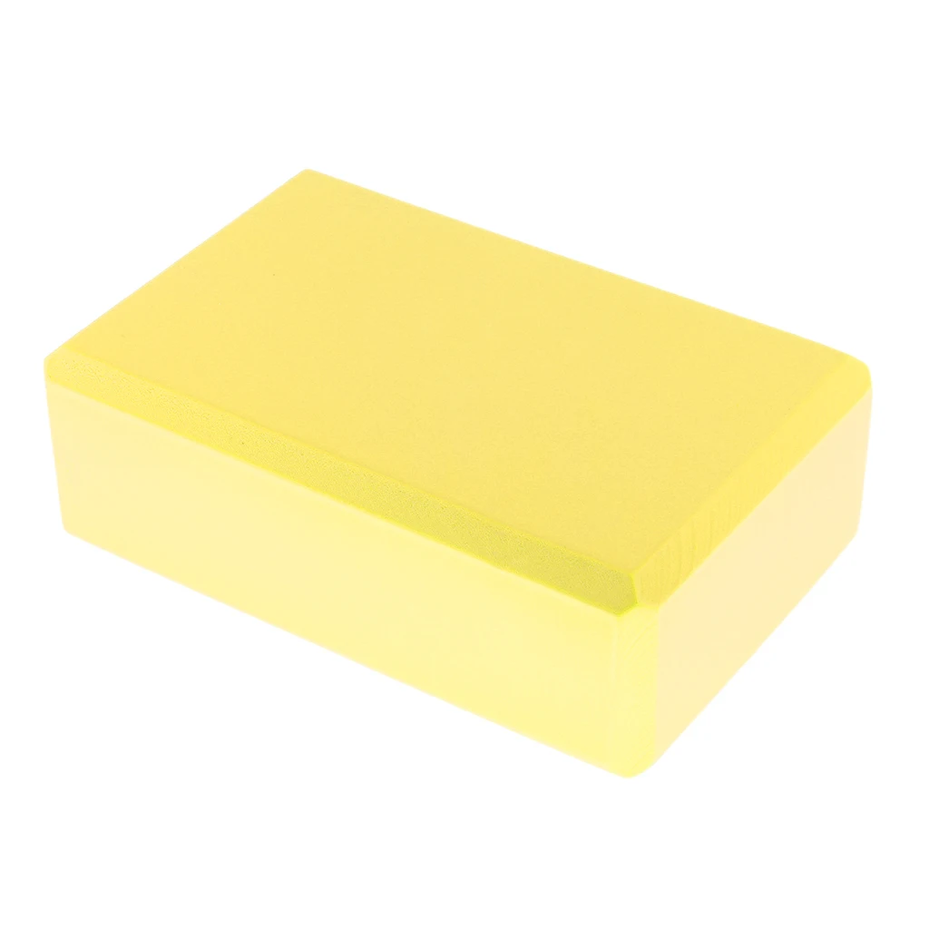 Yoga Foam Block Yoga Fitness Block EVA Foam Brick Pilates Tool Lightweight Stretch Fitness Exercise Tool