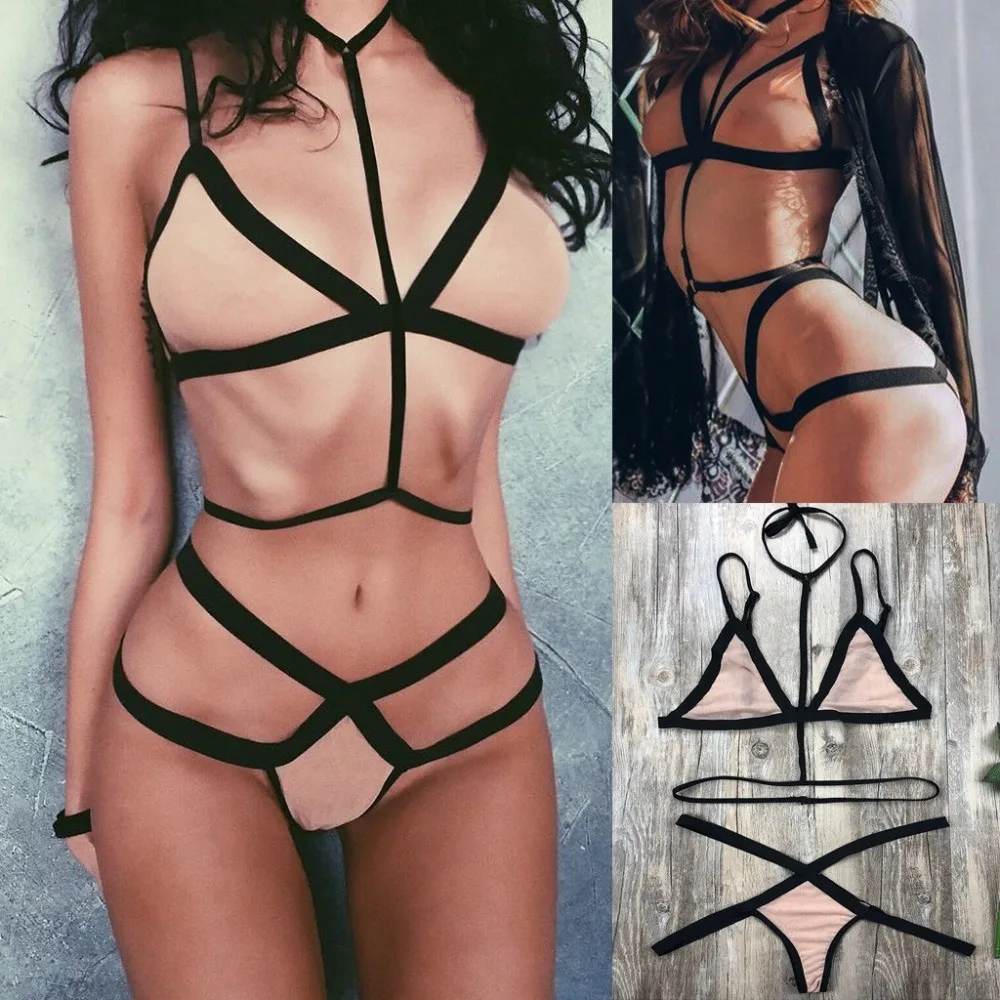Женский комплект с бюстгальтером, модный сексуальный бюстгальтер на бретельках, нижнее белье, Lenceria Mujer, женские трусики для Сисси, бандажный комплект, сексуальный комплект с бюстгальтером