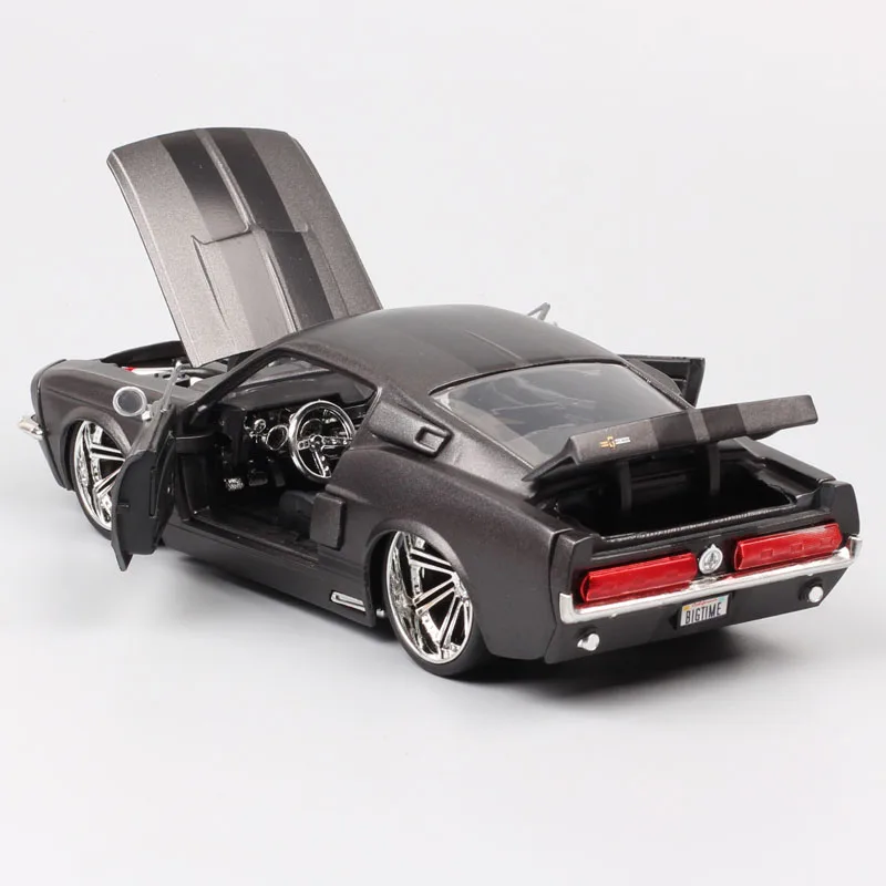 1/24 Jada классика 1967 ford Shelby Mustang GT500 fastback литье под давлением Модель Масштаб автомобиля игрушки автомобиль гонки для коллекции сувенир мальчик