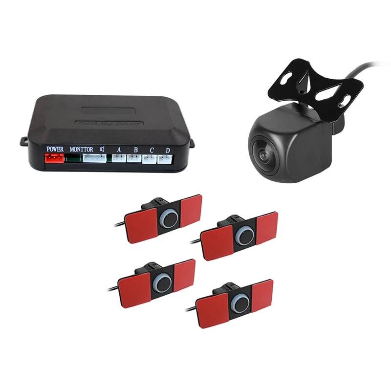 1Set Parking Sensor Wireless WIFI Car Rear View Reverse System 4X Sensors Night Vision Camera | Автомобили и мотоциклы