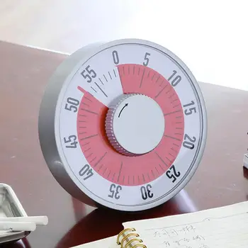 

Kitchen Round Magnetic Manual Mechanical Baking Frying Cooking Timer Countdown Tool Alarm Magnet Clock Electronic Timer