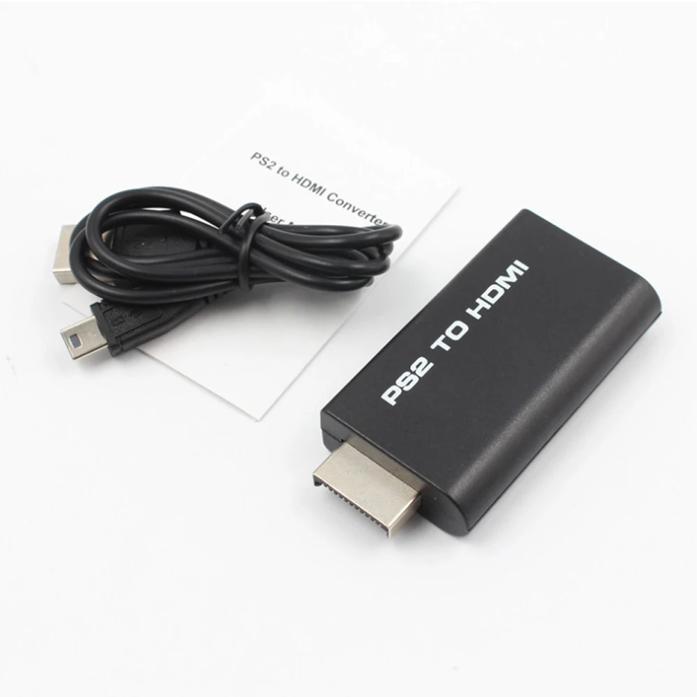 

NEW PS2 to HDMI Audio Video Converter Adapter with 3.5mm Audio Output PS2 Player To HDMI For HDTV Support 480i 576i 480P