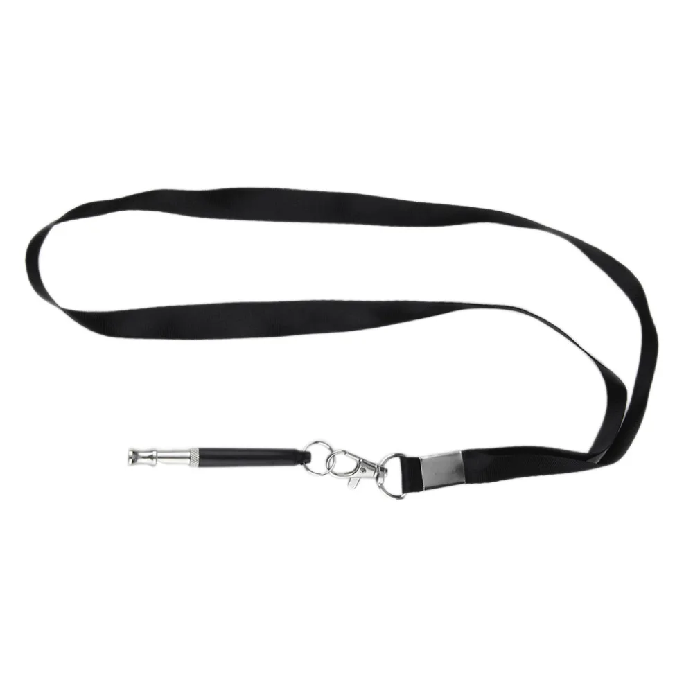 

2017 New Arrival Useful Dog Whistle Stop Barking Silent Ultrasonic Sound Repeller Train With Strap Portable Keychain Dog Supply