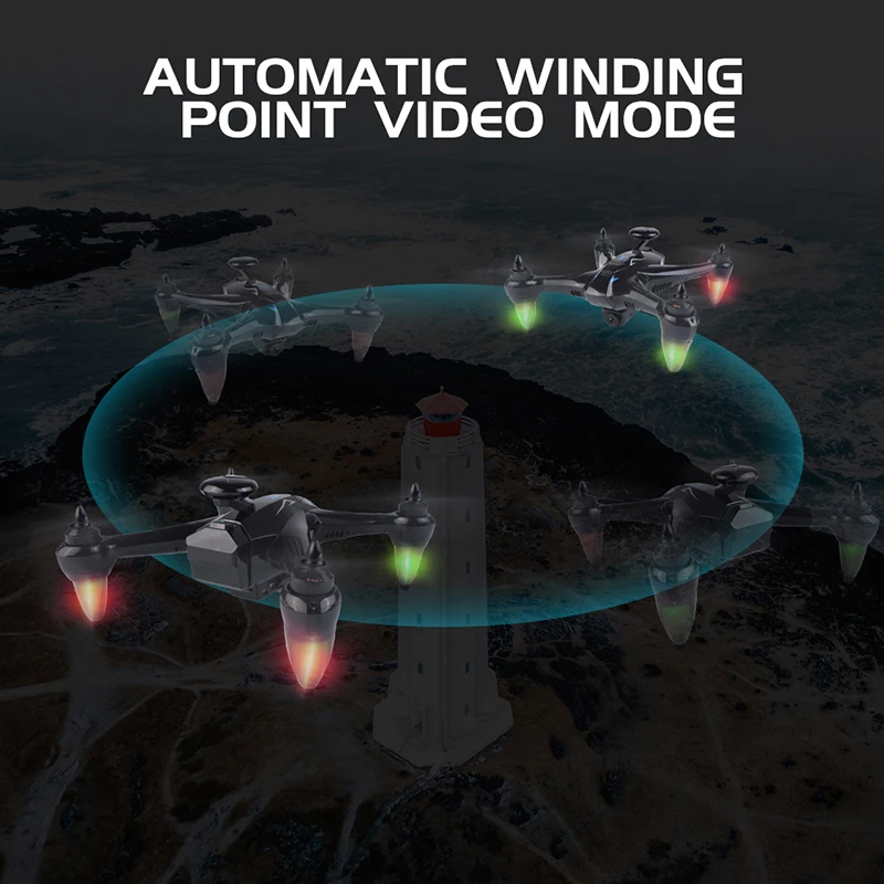  GW198 FPV + SD Card RC quadcopter with camera HD DRONE GPS with a cam 1080P drones profesionales se