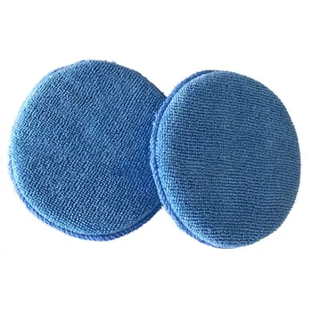 

10pcs Soft Microfiber Car Wax Applicator Pad Polishing Sponge for apply and remove wax Auto Care
