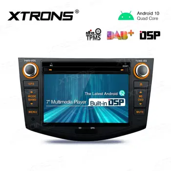 

7" Android 10.0 Q OS Car DVD Multimedia GPS Radio for Toyota RAV4 2006-2012 with Car Play / Android Auto Functions Support
