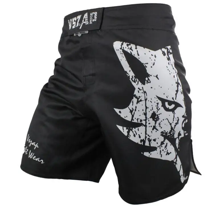 VSZAP MMA шорты Встроенный 2 бой смешанный кулак мужские фитнес удары ногой в муай-тай трусы - Цвет: Model 8